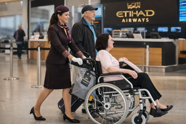 Wheelchair Assistance on Etihad Airways