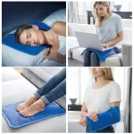 Female Using Cooling Gel Pad