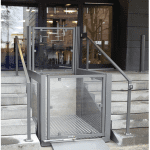 Easylift Wheelchair Platform Lift Between Stair