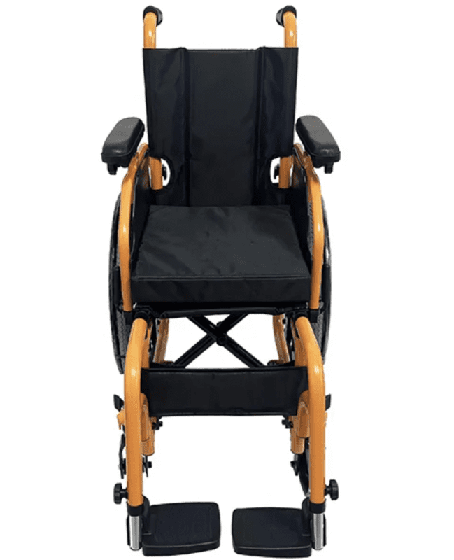Aluminum Lightweight Pediatric Manual Wheelchair Frontview