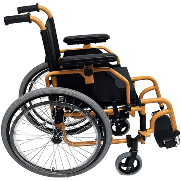 Aluminum Lightweight Pediatric Manual Wheelchair Rightside View Aluminum Lightweight Pediatric Manual Wheelchair Rightside View