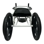 Folded Swimming Pool Wheelchair Front View