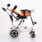 Reclined Foldable Pediatric Cerebral Palsy Wheelchair