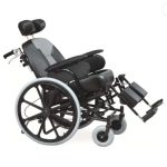 Slightly Reclined Comfortable Manual Reclining Wheelchair