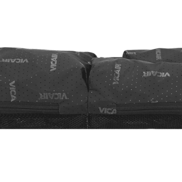 Vicair Vector O2 Wheelchair Cushion with Comfair Cover Backview Vicair Vector O2 Wheelchair Cushion with Comfair Cover Backview