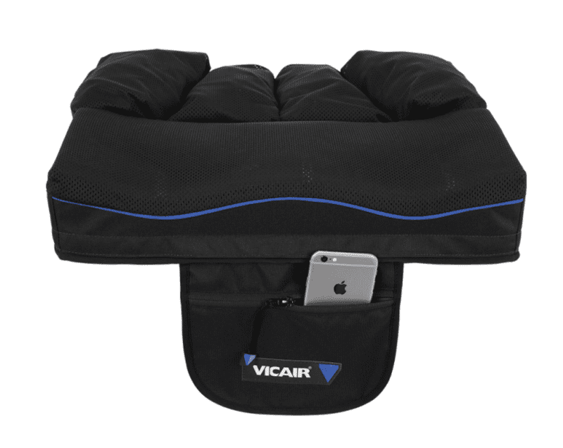 Mobile on Wheelchair Cushion Vicair Active O2