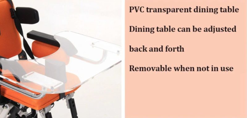 Foldable Pediatric Cerebral Palsy Wheelchair Tray Details