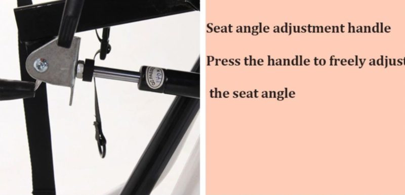Foldable Pediatric Cerebral Palsy Wheelchair Seat Adjustment Handle