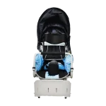 Foldable Reclining Cerebral Palsy Pediatric Wheelchair Top View