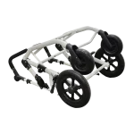 Folded Reclining Cerebral Palsy Pediatric Wheelchair