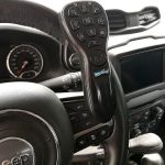 Radio Lights & Services Control Station at Steering Wheel Closeview