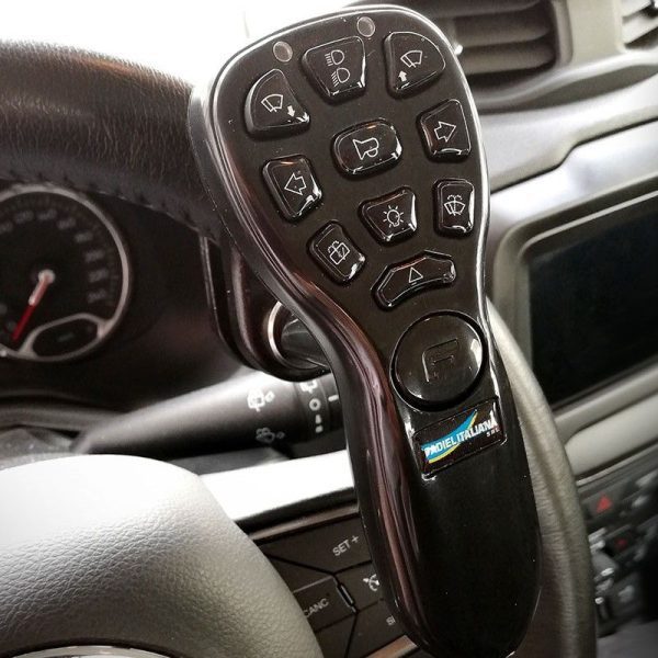 Radio Lights & Services Control Station at Steering Wheel Rightside Radio Lights & Services Control Station at Steering Wheel Rightside