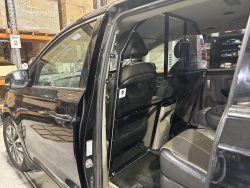 Driver Protection Screen Installed Inside Vehicle