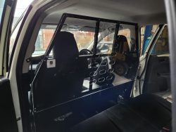 Driver Protection Screen Left Side View