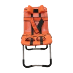 Foldable Anchor Bath Chair With Stand Frontview