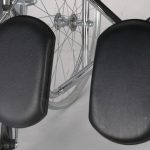 Foldable Manual Bariatric Wheelchair Padded Legrest