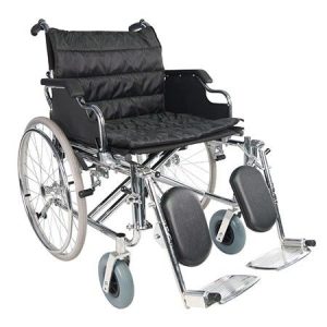 Foldable Manual Bariatric Wheelchair Rightside View