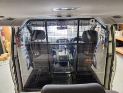 Partition Barrier Install on Vehicle
