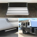 Folding Steps for Car and Truck on RV Van
