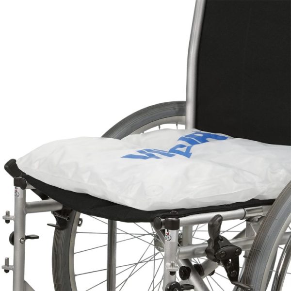 Liberty Vicair Wheelchair Cushion on Wheelchair Without Handrest Liberty Vicair Wheelchair Cushion on Wheelchair Without Handrest