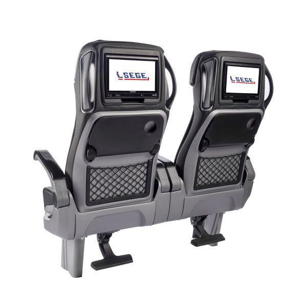 SEGE Bus Passenger Seat 5050F Backview SEGE Bus Passenger Seat 5050F Backview