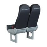 SEGE Bus Passenger Seat 3040 Backview