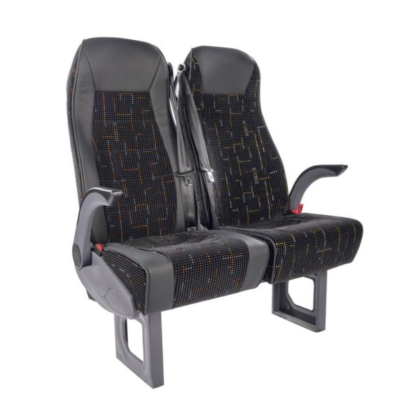 Black SEGE Minibus Passenger Seat 4030X Black SEGE Minibus Passenger Seat 4030X