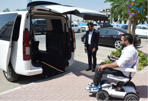 Wheelchair Taxi Accessible Transportation Services In UAE