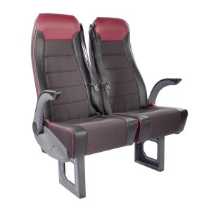 Red SEGE Minibus Passenger Seat 3025