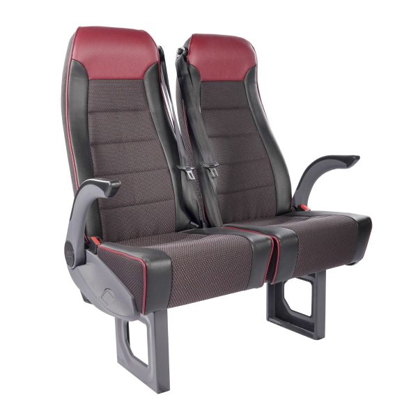 Red SEGE Minibus Passenger Seat 3025 Red SEGE Minibus Passenger Seat 3025