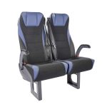 Blue SEGE Minibus Passenger Seat 3075