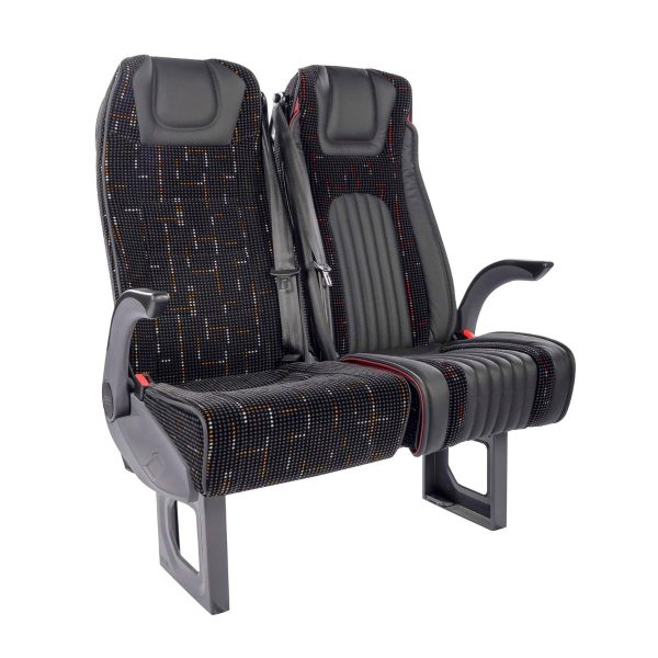 Black SEGE Minibus Passenger Seat 3075 Black SEGE Minibus Passenger Seat 3075