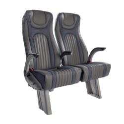 Black SEGE Minibus Passenger Seat 4036