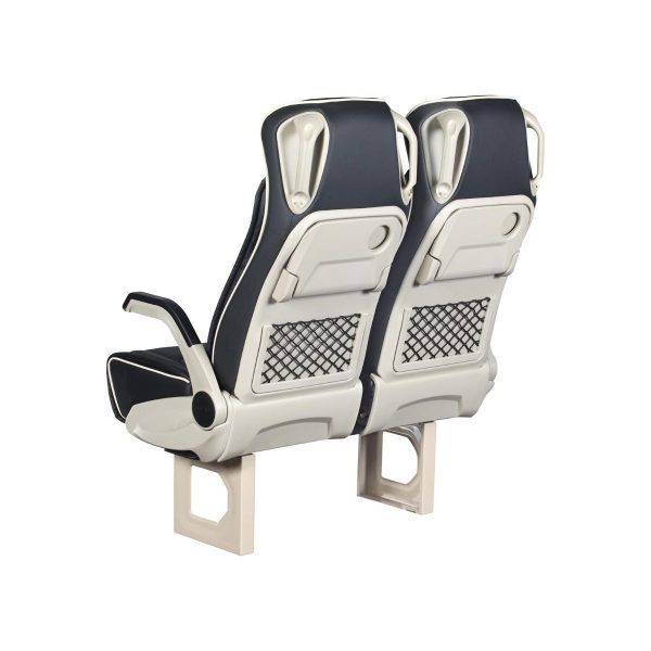 Black SEGE Minibus Passenger Seat 4036 Backview Black SEGE Minibus Passenger Seat 4036 Backview