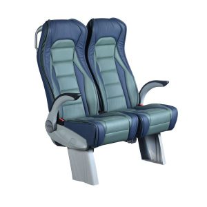 Blue SEGE Minibus Passenger Seat 4036