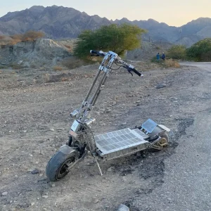 Vostok WTF Electric Scooter in Mountain Area