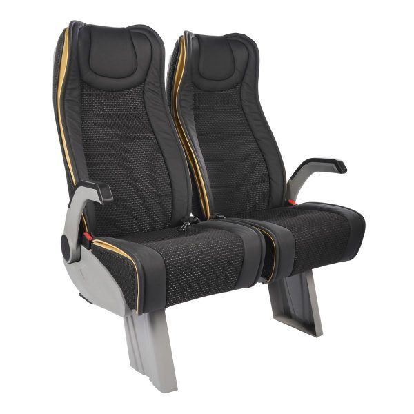 Yellow Stripe SEGE Minibus Passenger Seat 4036 Yellow Stripe SEGE Minibus Passenger Seat 4036