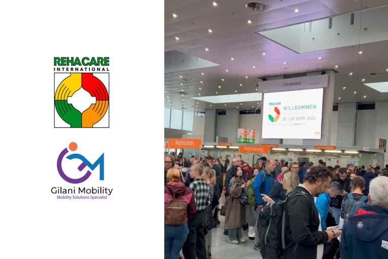 Gilani Mobility REHACARE 2024 Experience 1200