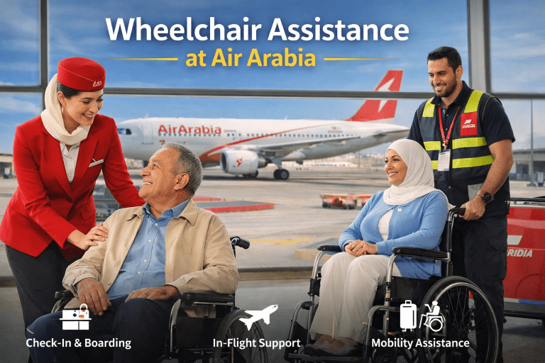 Wheelchair Assistance at Air Arabia