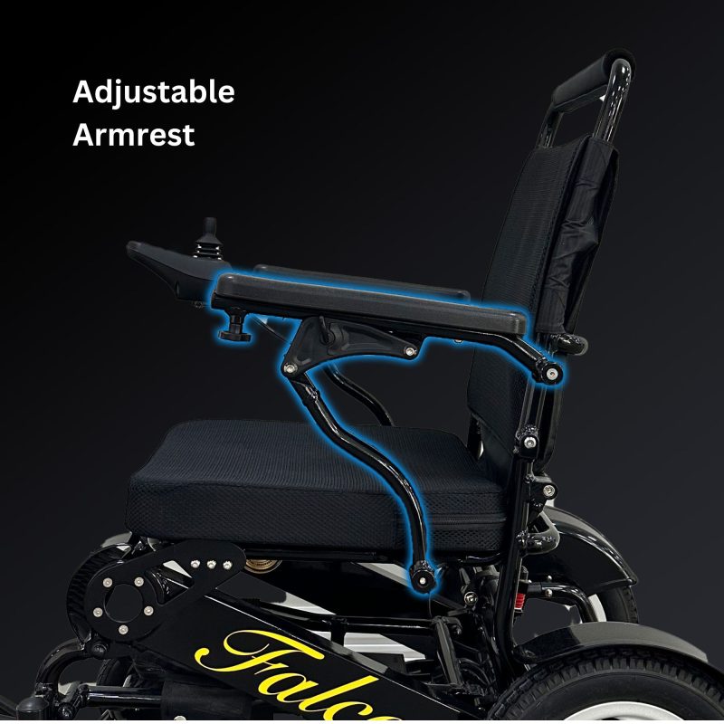FALCON Foldable Electric Wheelchair Falcon Electric Foldable Wheelchair view 1