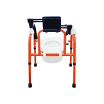 Flamingo Pediatric Commode Chair Backview