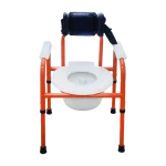 Flamingo Pediatric Commode Chair Front Seat