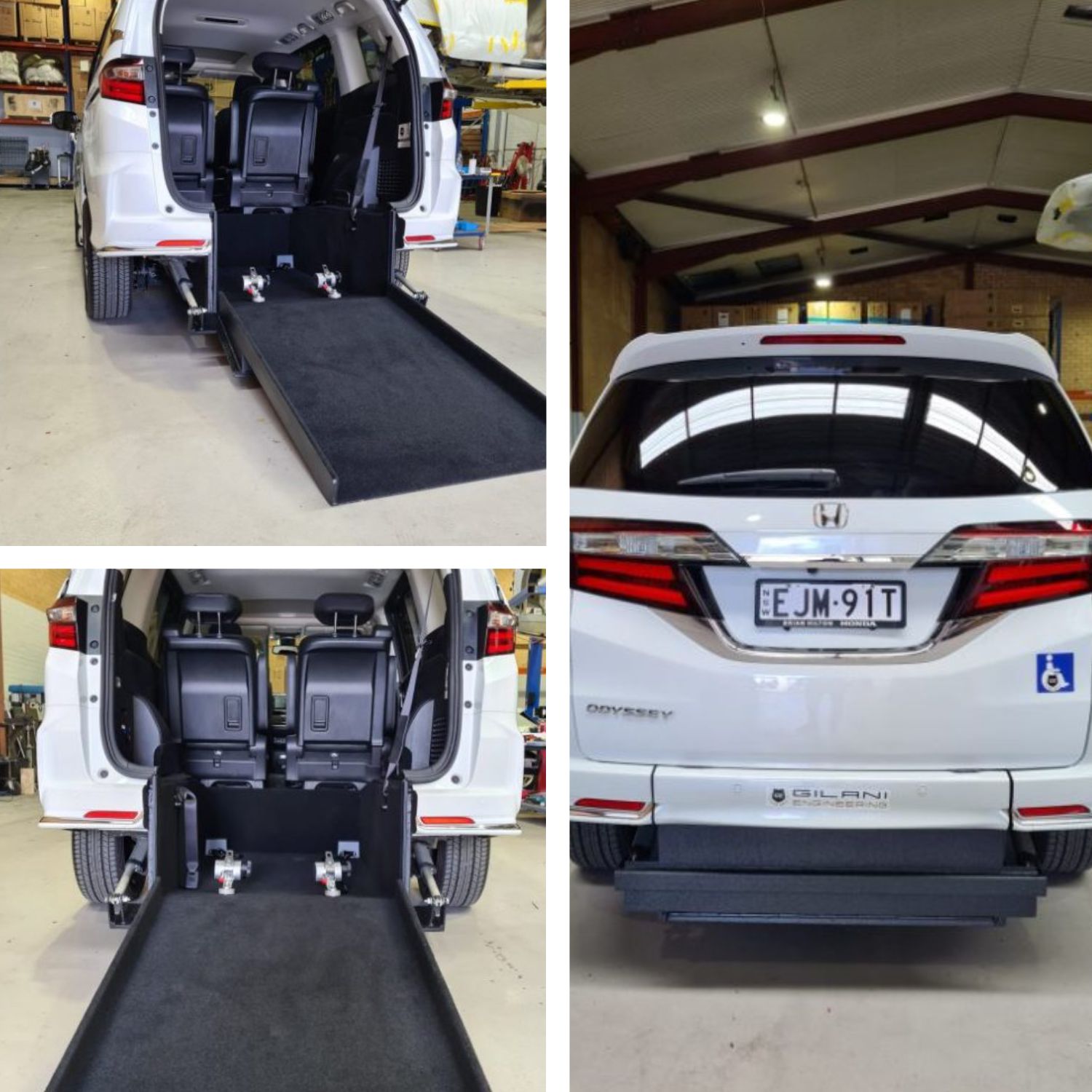 Honda Odyssey wheelchair accessible vehicle for sale