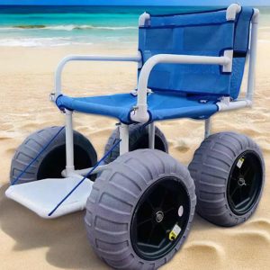 PVC Beach Wheelchair in Beach
