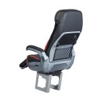 Red SEGE Passenger Seat 5050F M1 Backview