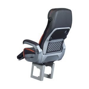 Red SEGE Passenger Seat 5050F M1 Backview
