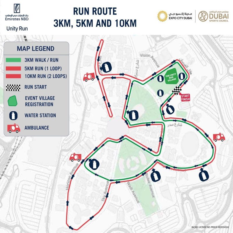 Join Gilani Mobility at the Emirates NBD Unity Run route