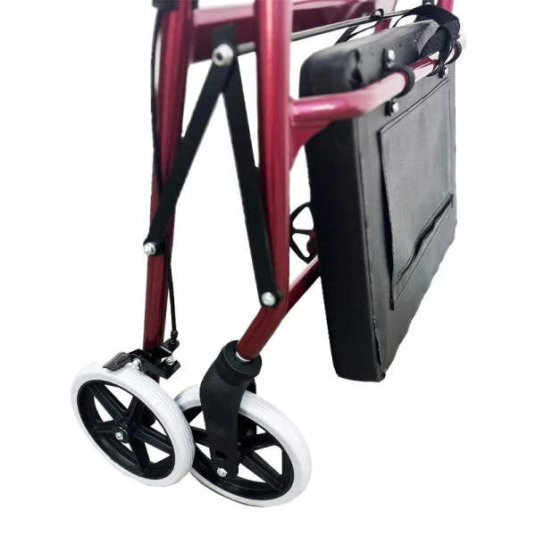 Extra Wide Heavy Duty Rollator Walker Wheels and Bag Extra Wide Heavy Duty Rollator Walker Wheels and Bag