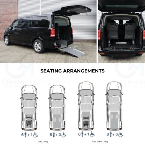 Wheelchair Accessible Van Conversion for Mercedes-Benz Vito (FWD)​