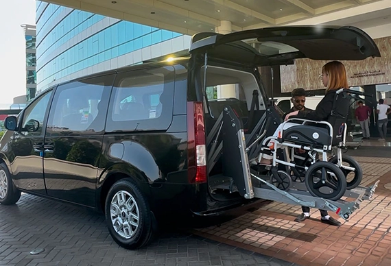 Wheelchair Taxi Dubai